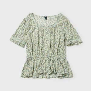 Peplum top never worn